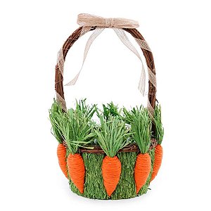 Cesta Decorativa em Cenouras - 1 unidade - Cromus - Rizzo