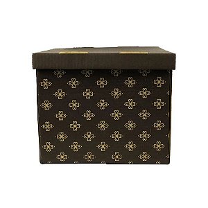 Caixa para Transporte Nº5 Impresso Marrom 26x26x12 - 1 unidade - Sulformas - Rizzo