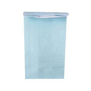 Saquinho de Papel Kraft Azul Claro - 9x18x6cm - 24 Unidades - ArtLille - Rizzo