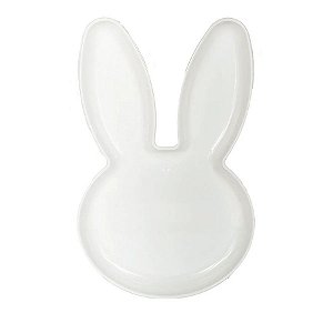 Bandeja Decorativa - Coelho Branco - 1 unidade - Rizzo