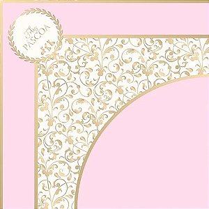 Saco Express 39x39cm para Ovos de 350g a 500g - Royalle Rosa - 25 unidades - Cromus - Rizzo