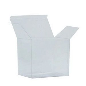 Caixa Transparente de Acetato - Ref.44 -  9 x 6 x 9cm - 20 unidades - CAC - Rizzo