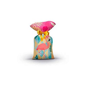Sacola Surpresa - Flamingo - 8 unidades - Junco - Rizzo