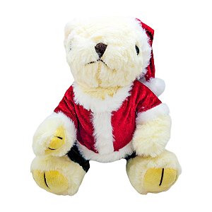 Coelho Branco de Pelúcia - 21cm - 1 unidade - Rizzo