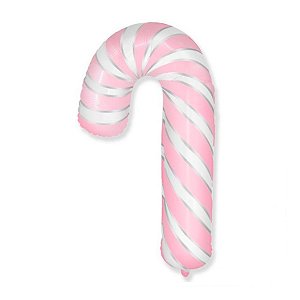 Balão de Festa Metalizado 25" 63cm - Candy Shape Rosa - 1 unidade - Rizzo