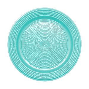 Prato Descártavel BioDegradável 15cm - Azul Candy - 10 unidades - Rizzo