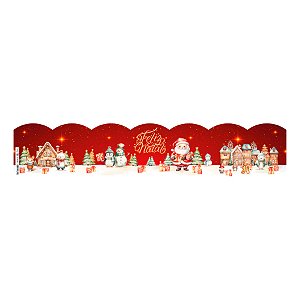 Cinta para Panetone - Natal Encantado - 10 unidades - Ideia Embalagens - Rizzo
