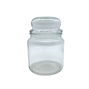 Pote de Vidro Bomboniere com Tampa Hermética - 14x10cm - 700ml - 1 unidade - Rizzo
