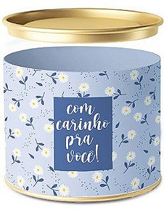 Lata para Bombons Agatha Azul - 01 unidade - Cromus - Rizzo