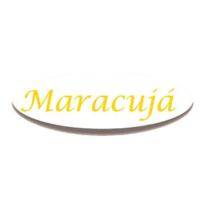 Adesivo "Maracujá" - Ref.2284 - Hot Stamping - 100 unidades - Stickr - Rizzo