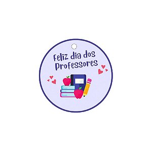 Tag Decorativa - Feliz Dia do Professor - 15 unidades - Stickr - Rizzo