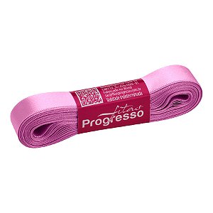 Fita de Cetim 15mm nº3 - 10m Cor 2058 Orquídea - 1 unidade - Fitas Progresso - Rizzo