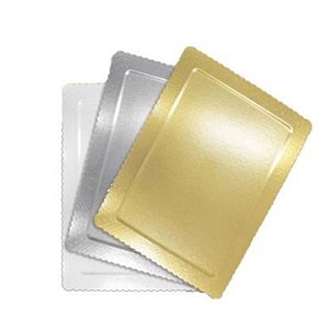 Base para Bolo Cake Board Retangular 40 X 30 cm com 1un. Ultrafest