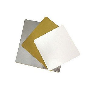 Base para Bolo Cake Board Quadrado 28 cm com 1un. Ultrafest