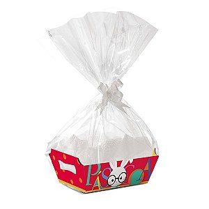 Kit Cesta De Papel Cartão Páscoa Cores - 01 unidade - Cromus Páscoa - Rizzo Embalagens