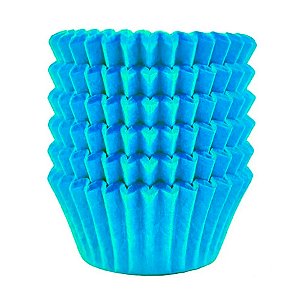Forminha de Papel para Doces Impermeável N° 6 Azul - 84 unidades - UltraFest - Rizzo