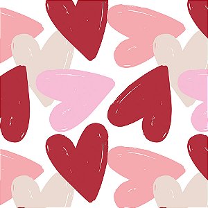 Saco Para Presente Decorado - Passione - Cromus - Rizzo