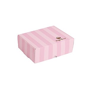 Caixa para Brigadeiros - Brigadeiro Rosa - 10 unidades - Cromus - Rizzo