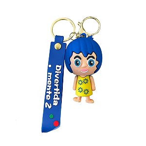 Chaveiro Divertidamente - Alegria - 6cm - 1 unidade - Rizzo
