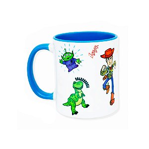 Caneca de Cerâmica Toy Story - 350ml - 1 unidade - Zona Criativa - Rizzo
