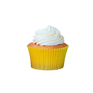 Forminha Forneável para Cupcake - Amarelo Girassol - 45 unidades - Mago - Rizzo