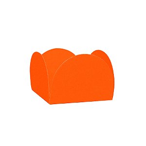Mini Porta Forminha - Laranja - 3x3x2,25cm - 50 unidades - Regina - Rizzo