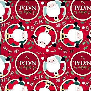 Saco para Presente Decorado Perolado - Nicolau - 1 unidade - Cromus - Rizzo