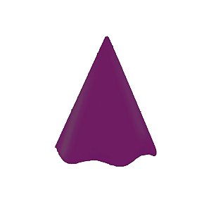 Chapéu de Aniversário - Roxo - 8 unidades - Rizzo