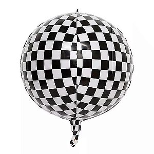 Balão de Festa Microfoil 22'' 55cm - Racing - 1 unidade - Rizzo