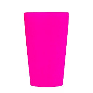 Copo de Acrílico Durável 300ml  - Pink - 1 unidade - Rizzo
