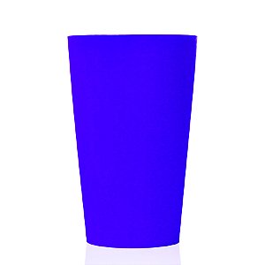 Copo de Acrílico Durável 300ml  - Azul Royal - 1 unidade - Rizzo