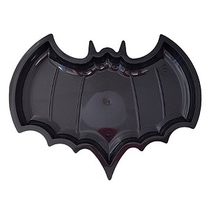 Bandeja Decorativa de Halloween - Morcego Preto - 21x16cm - 1 unidade - Rizzo