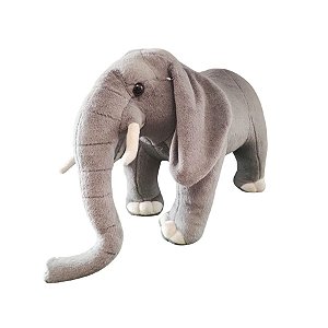 Elefante De Pelúcia Realista - 56cm - 1 unidade - Rizzo - Rizzo