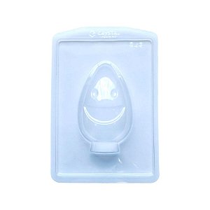 Forma de Acetato Ovoji Carinha 3 Partes - Ref. FP243 - 1 unidade - Crystal Forming - Rizzo
