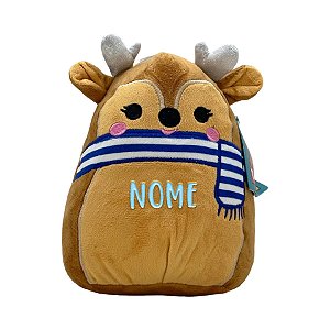 Rena de Pelúcia Personalizada - 17cm - 1 unidade - Rizzo