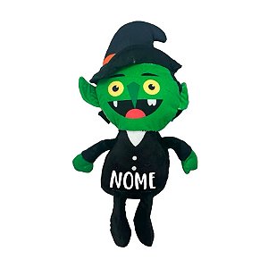 Bruxa de Pelúcia Personalizada - 33cm - 1 unidade - Rizzo
