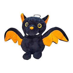 Morcego Preto de Pelúcia - 22cm - 1 unidade - Rizzo