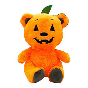 Urso Abóbora de Pelúcia - 23cm - 1 unidade - Rizzo