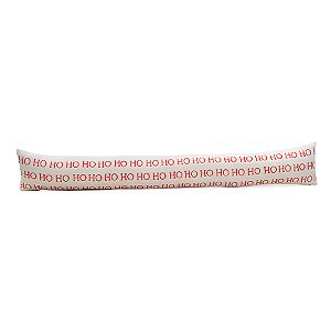 Almofada HoHoHo - Vermelho/Natural - 100cm  - 1 unidade - Cromus - Rizzo