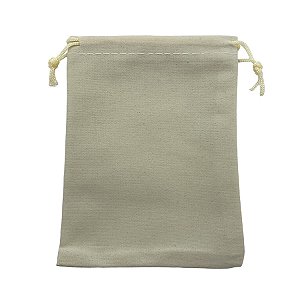 Saquinho de Veludo Premium - Bege - 14x20cm - 10 unidades - Rizzo