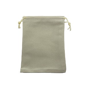 Saquinho de Veludo Premium - Bege - 12x17cm - 10 unidades - Rizzo
