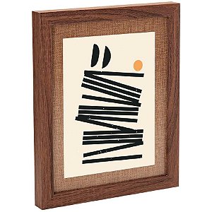 Porta-Retrato em MDF com Juta pra Foto 20x25cm - 1 unidade - Rizzo
