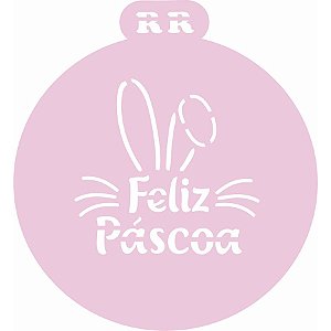 Stencil de Páscoa -1 unidade - RR CORTADORES - Rizzo