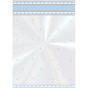Saco Para Presente Decorado - Cute Azul - 50 unidades - Cromus - Rizzo