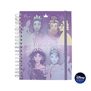 Caderno Smart Univ. Com Folhas Reposicionáveis - Princesas - Ref. 5171 - Disney Original - 1 unidade - DAC Art - Rizzo