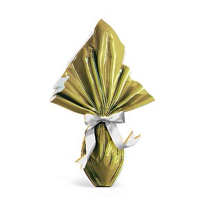 Saco Express 44x44cm para Ovos de 500g a 750g - Ouro Antigo Fosco - 5 unidades - Cromus - Rizzo