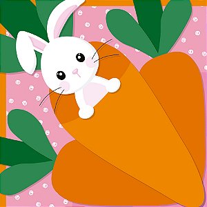 Saco Express 39x39cm para Ovos de 350g a 500g - Carrot Rosa - 25 unidades - Cromus - Rizzo