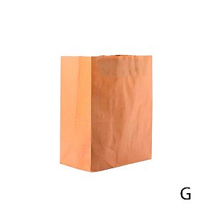 Saco de Papel G 34x31x19cm - Kraft Delivery - 10 unidades - Cromus - Rizzo
