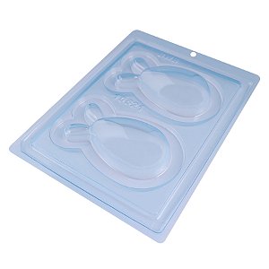 Forma de Acetato Especial Ovo com Orelhas 100g - Ref.10521 - 1 unidade - BWB - Rizzo