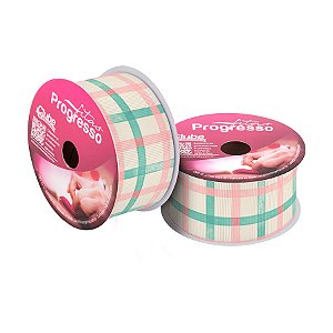 Fita de Cetim 10m x 38mm - Cor 345 - Aquarela Clássico - Rolo 10 metros  - 1 unidade - Progresso - Rizzo